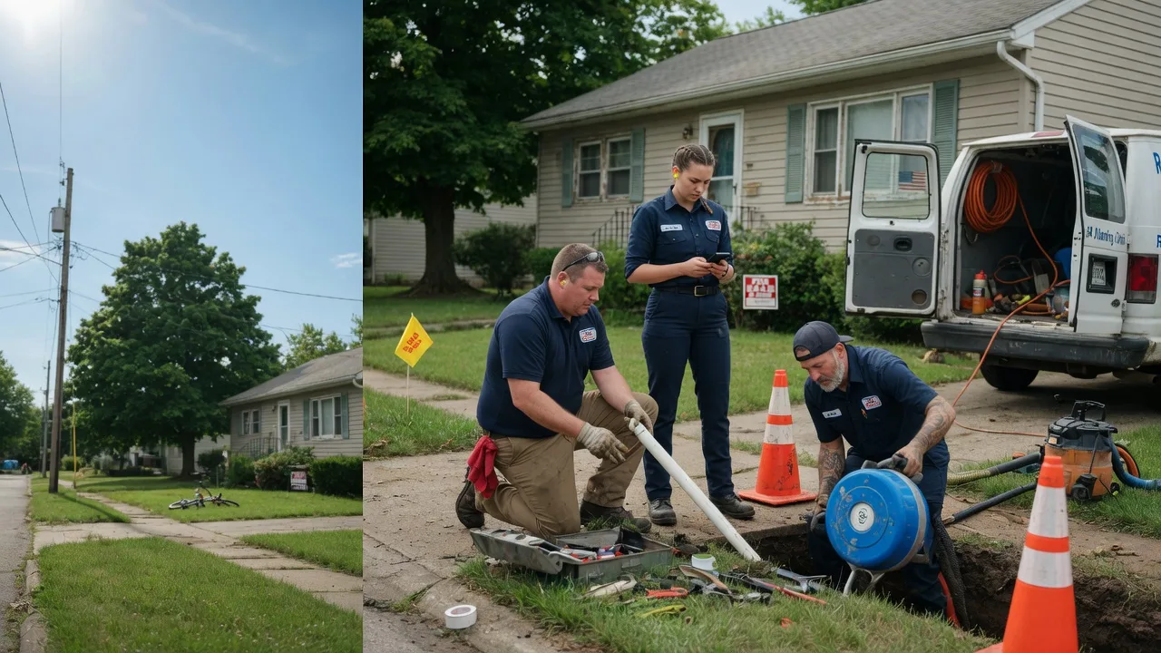 Sewer Line Repair in Lyon Station, PA near me